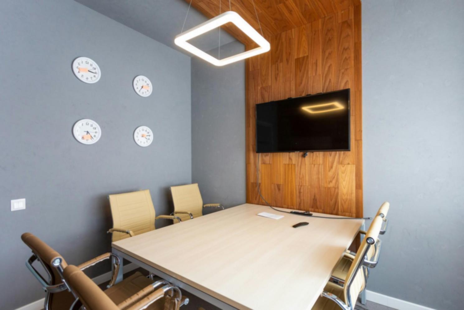 Digital banking security workspace with modern technology